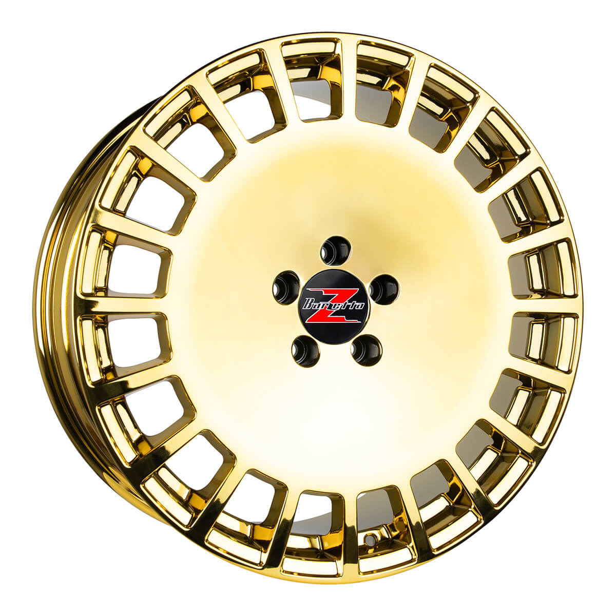 Barzetta Glorioso Gold Chrome 8.5x20 ET: 40 - 5x108