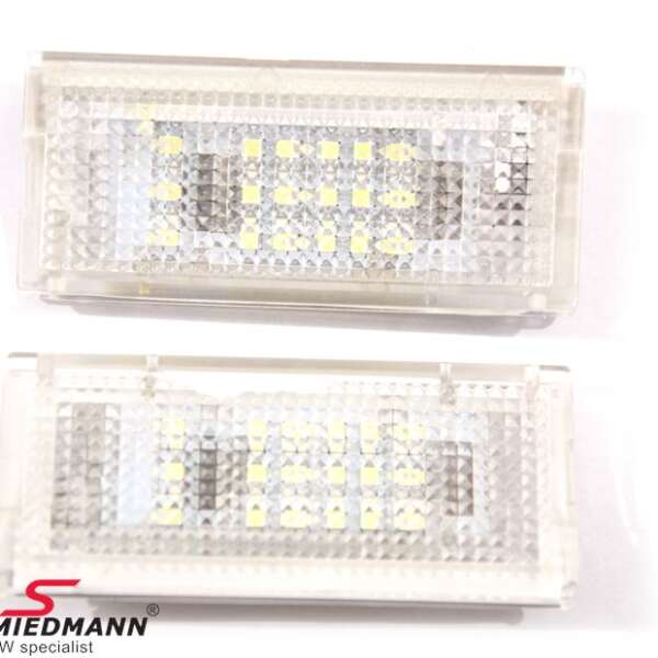 BMW E46 led rekisterikilven valot