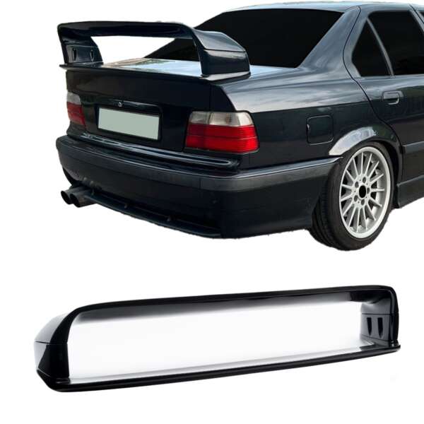 BMW E36 M3 GT takaspoileri (kiiltävä musta)