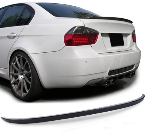 BMW E90 Takaspoileri Kiiltävä musta