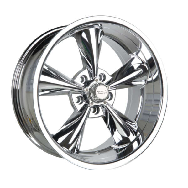 Barzetta America Chrome with step lip 7x15 ET: 0 - 5x120.65