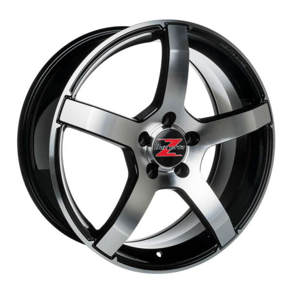 Barzetta Inverno Black Polished 7.5x18 ET: 35 - 5x112