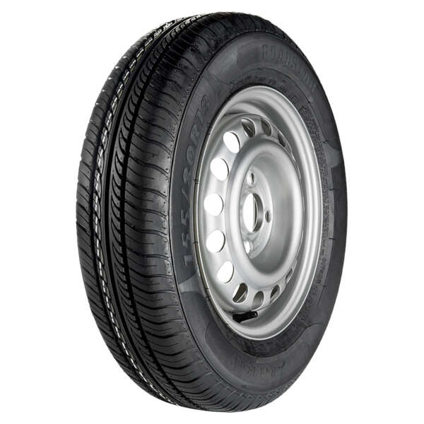 Jack Wheeler Peräkärryn rengas teräsvanteella 13" 155/80-13